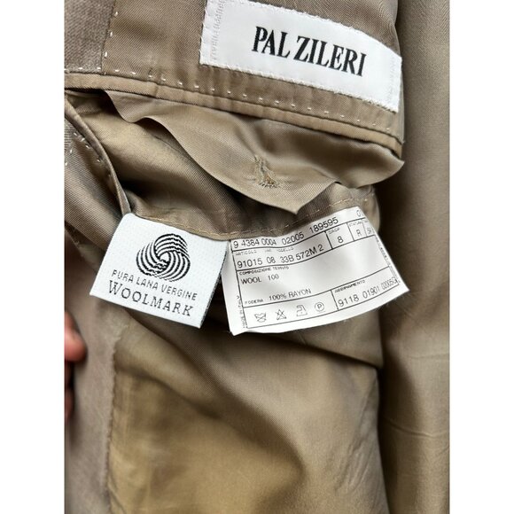 Pal Zileri Mens Suit Loro Piana Tasmanian Wool 2-Piece Set Made in Italy (US)44R - Picture 5 of 14